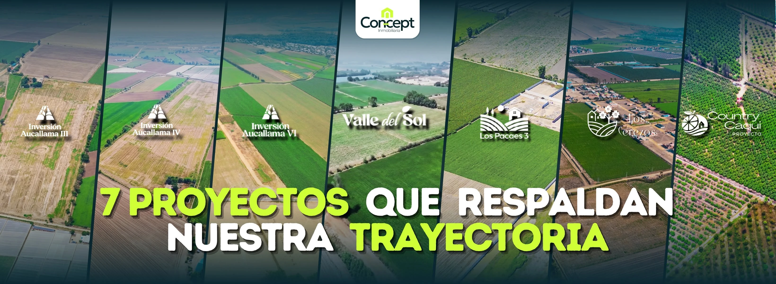 Siete proyectos que respaldan la trayectoria de Concept Inmobiliaria